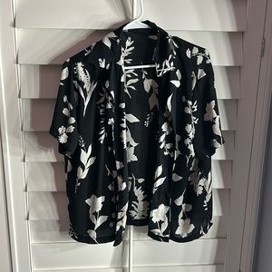 Floral dress coverup